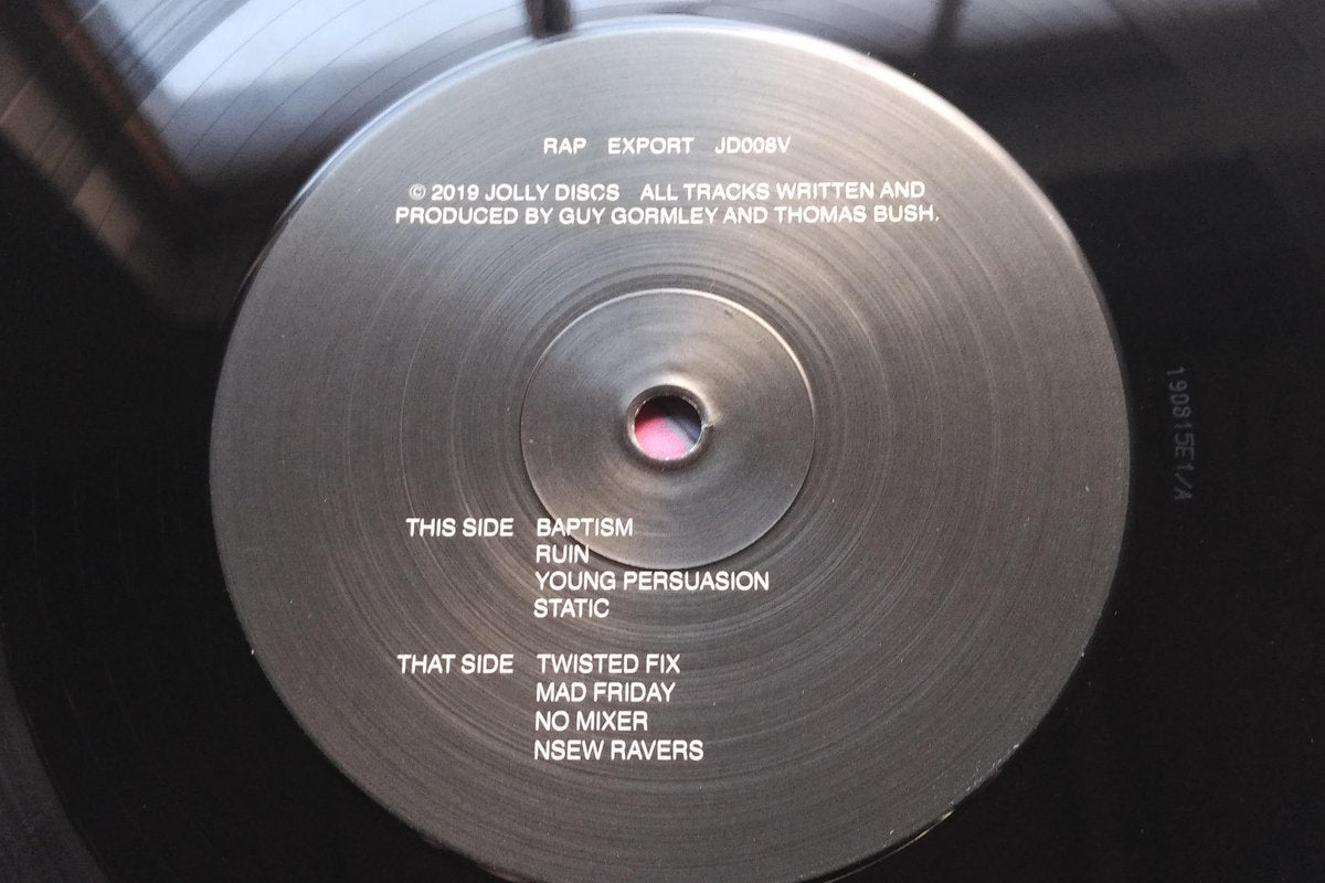 RAP (Thomas Bush & Guy Gormley) - Export LP