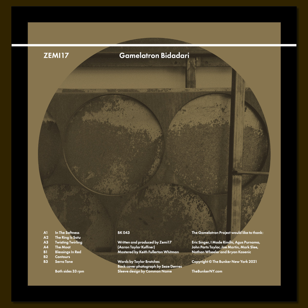 Zemi17 - Gamelatron Bidadari LP