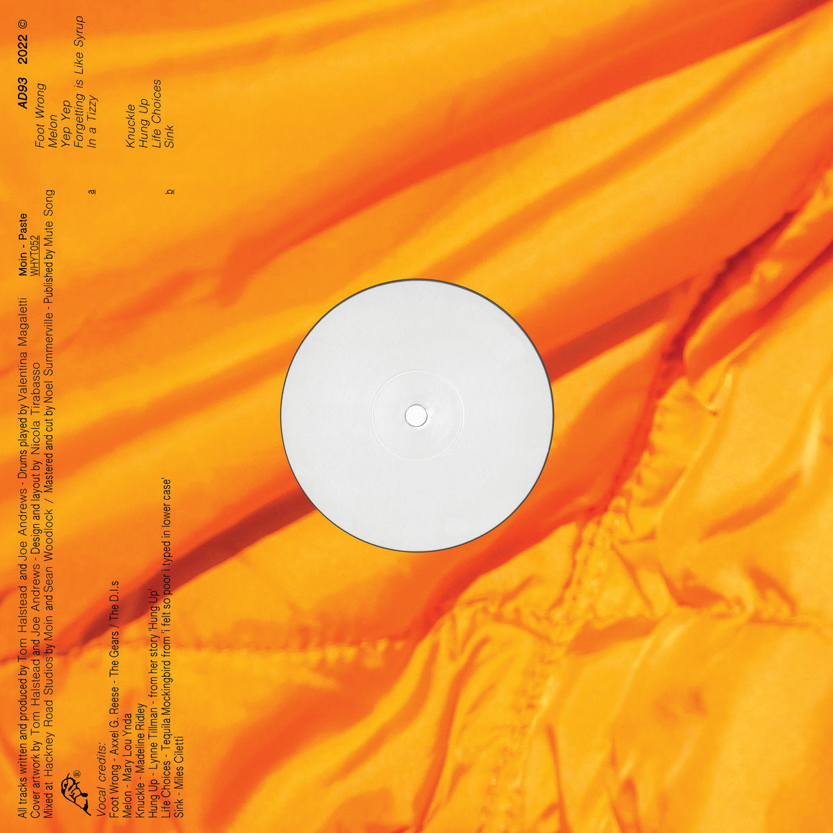 Moin - Paste LP