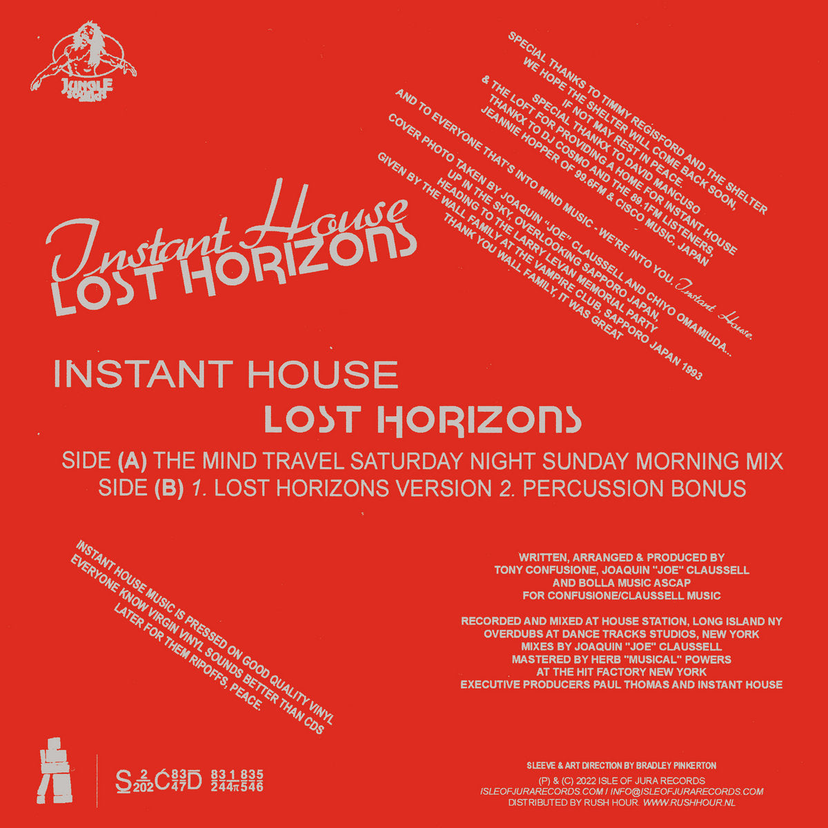 Instant House - Lost Horizons 12"