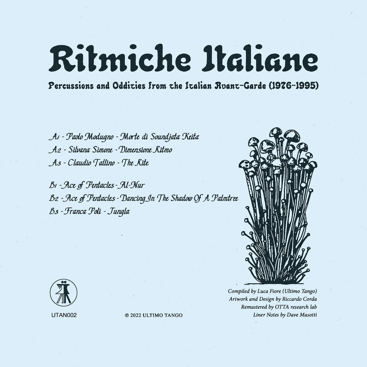 V/A - RITMICHE ITALIANE - Percussions and Oddities from the Italian Avant-Garde (1976-1995) LP