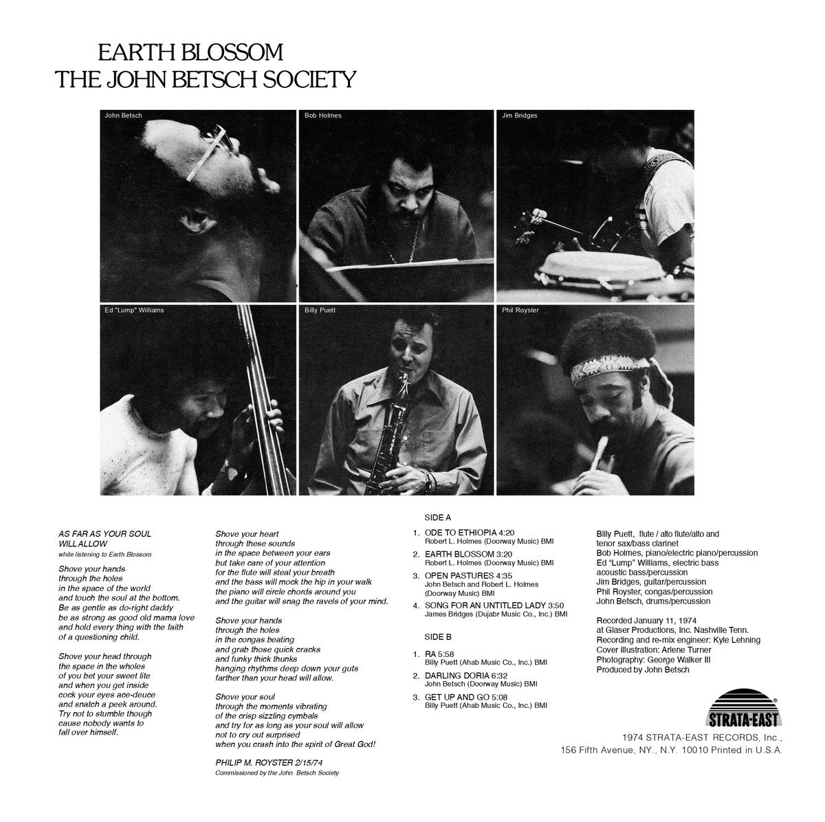 The John Betsch Society - Earth Blossom LP