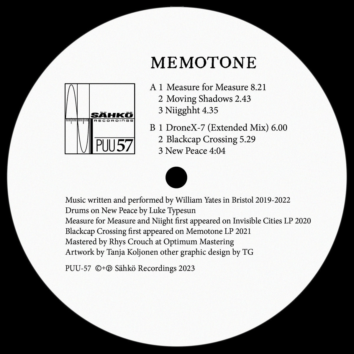 Memotone - Memotone 12"