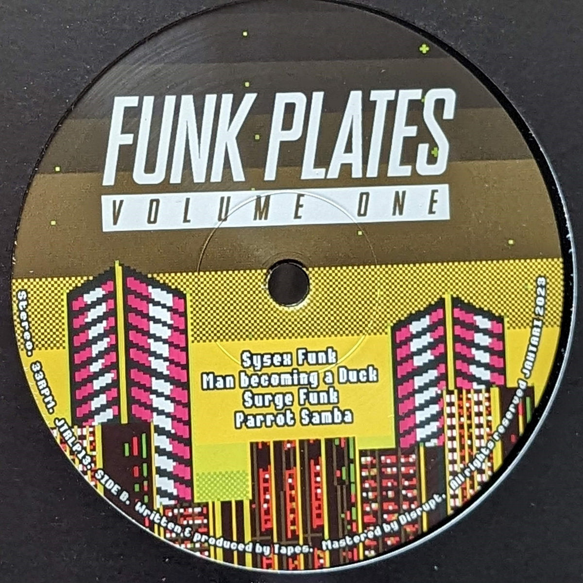Tapes - Funk Plates Volume One LP