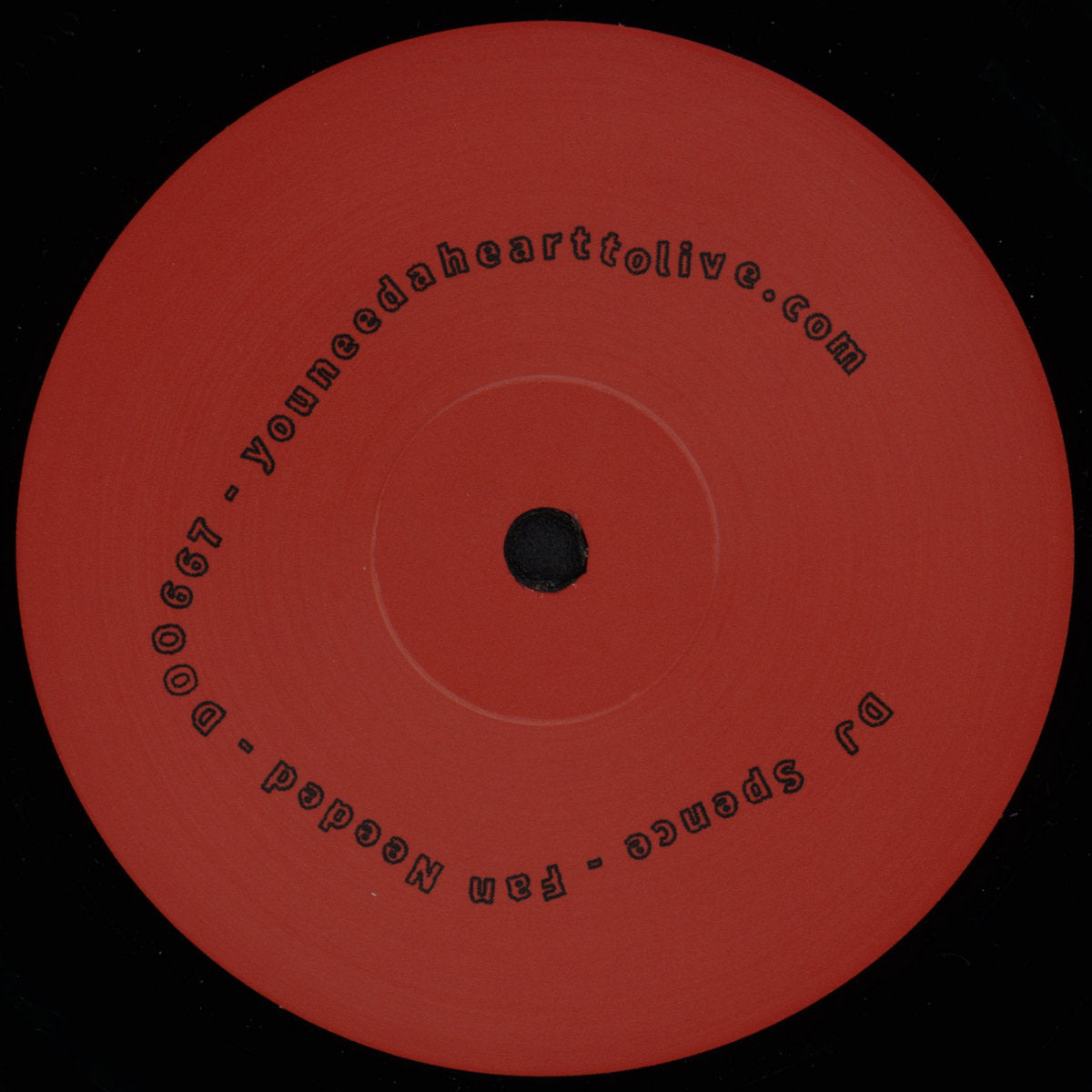 DJ Spence - Fan Needed 12"