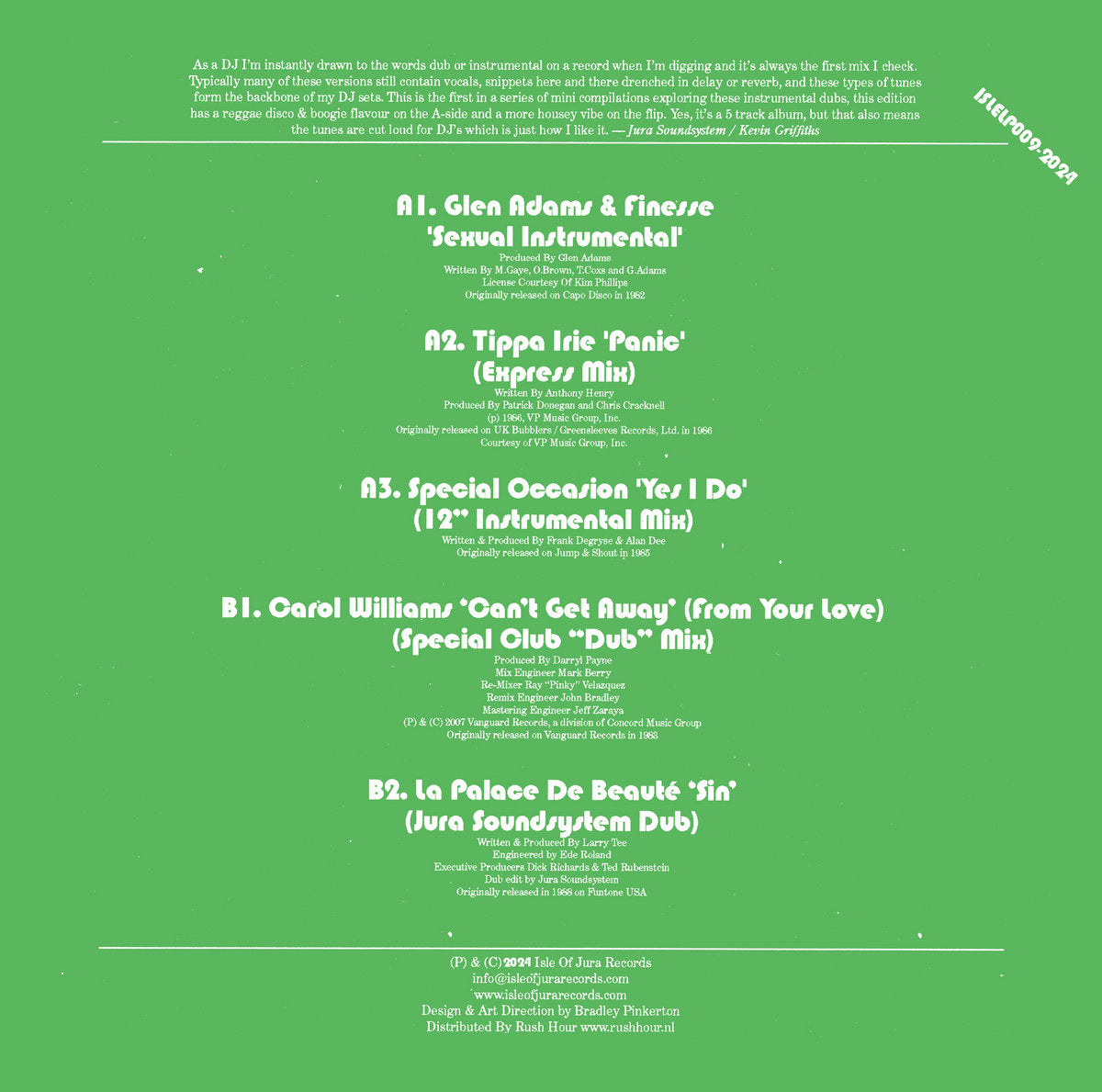V/A - Instrumental Dubs #1 12" EP