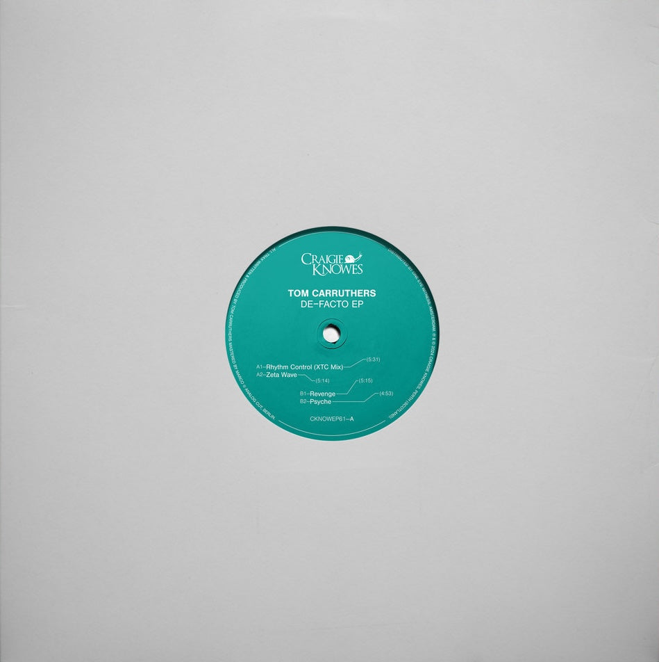 Tom Carruthers - De-Facto 12"