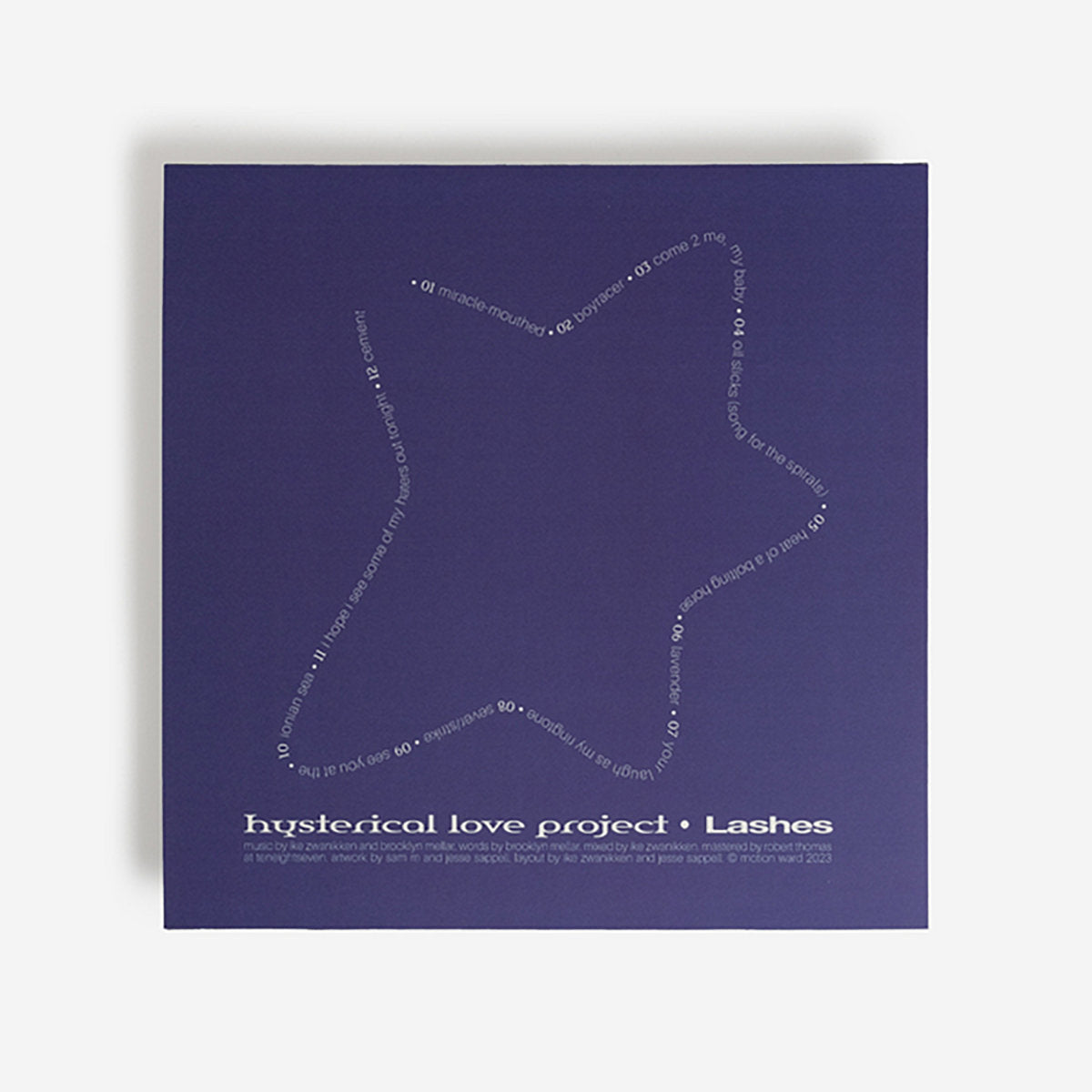 Hysterical Love Project - Lashes LP