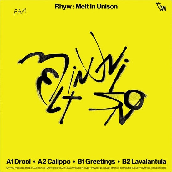 Rhyw - Melt In Unison 12"