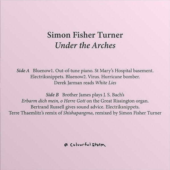 Simon Fisher Turner - Under the Arches LP