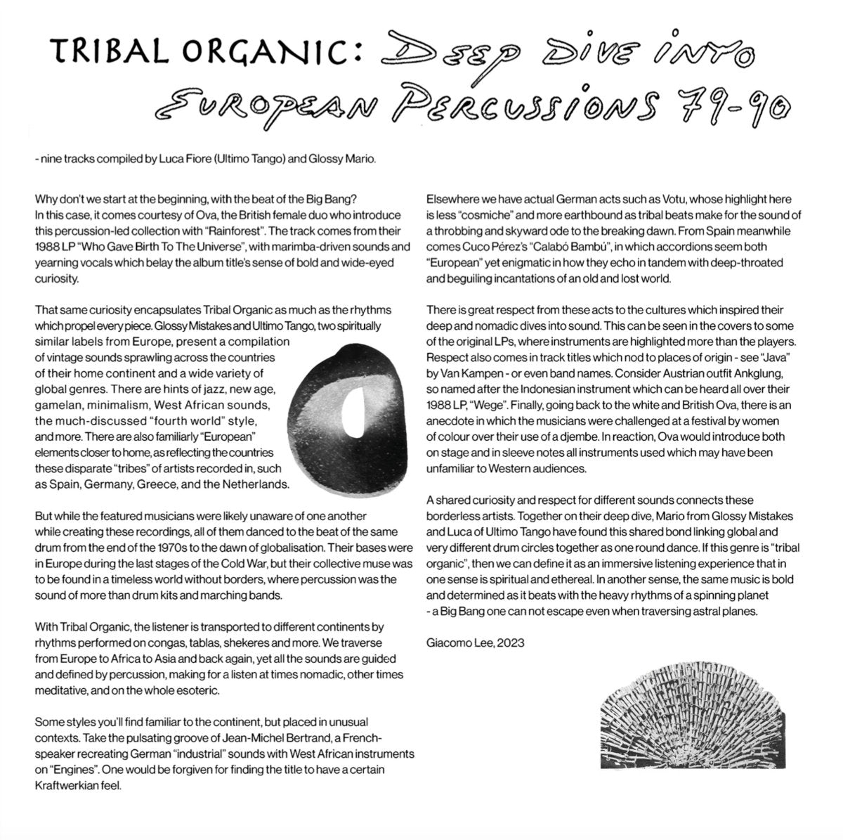 V/A - Tribal Organic: Deep Dive into European Percussions 79-90 LP