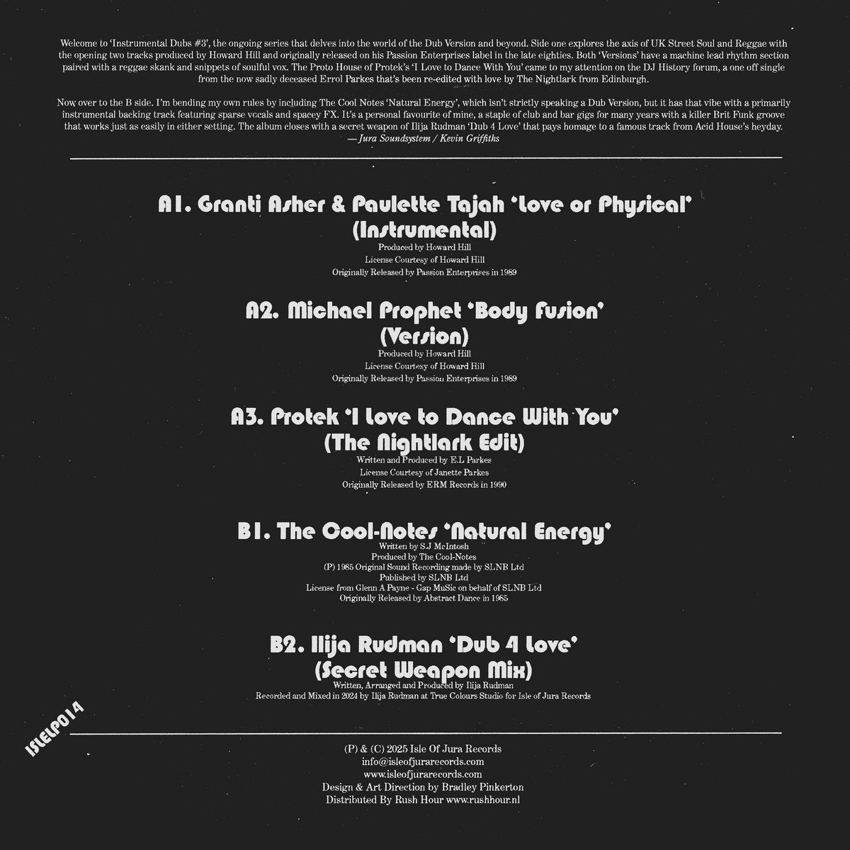 V/A - Instrumental Dubs #3 EP 12"