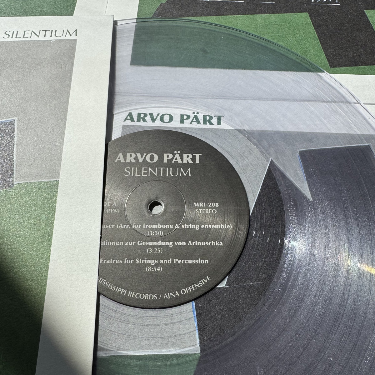 Arvo Pärt - Silentium LP