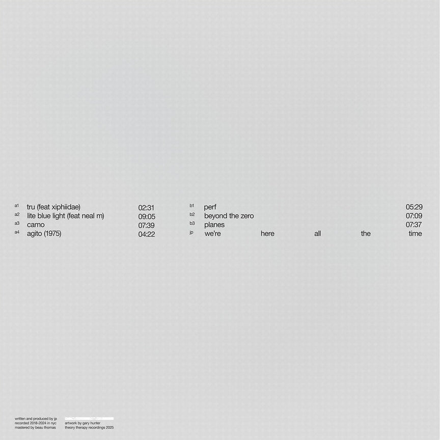 jp - we're here all the time LP (Pre-order)