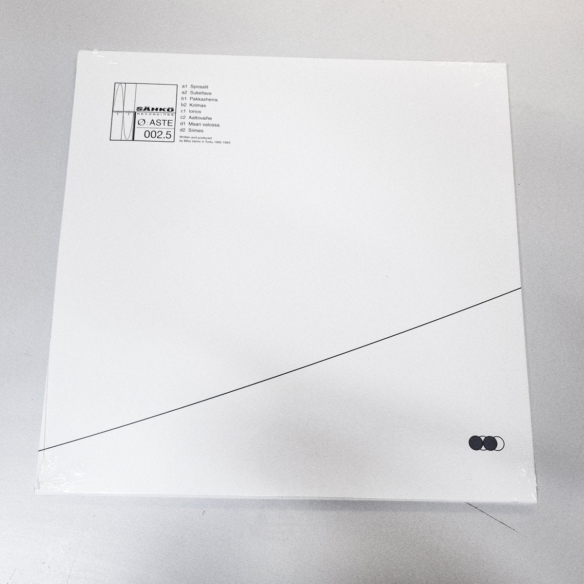 Ø (Mika Vainio) - Aste 2xLP
