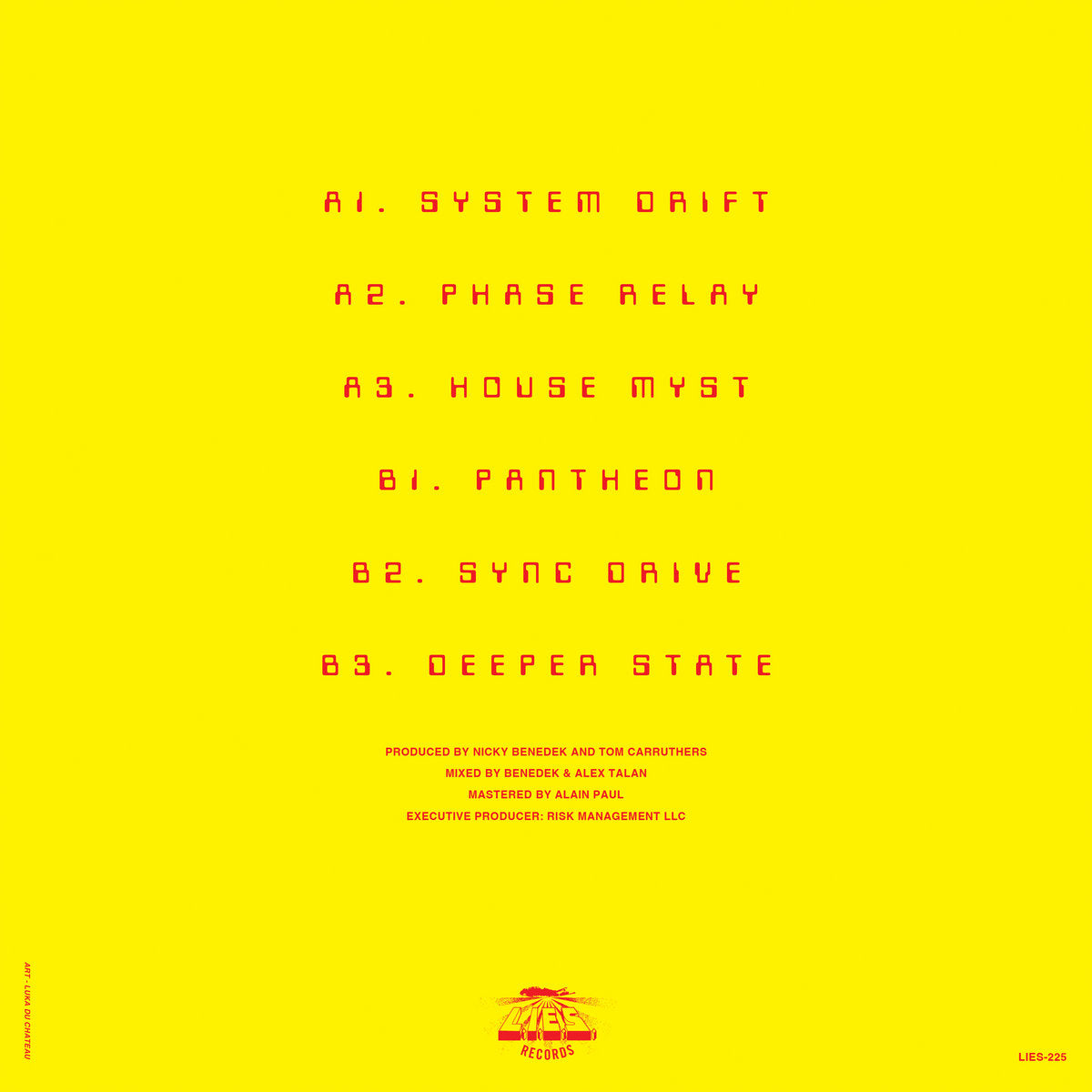 Benedek & Tom Carruthers - Process 9 LP