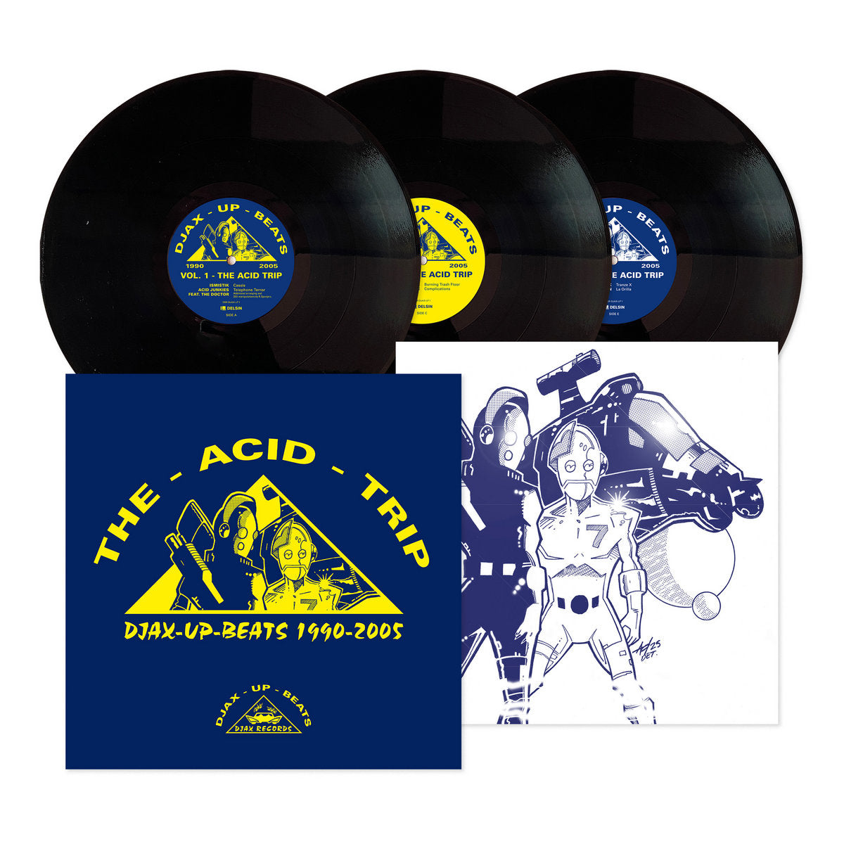V/A - Djax-Up-Beats 1990-2005- Volume 1 - The Acid Trip 3x12" LP (Pre-order)