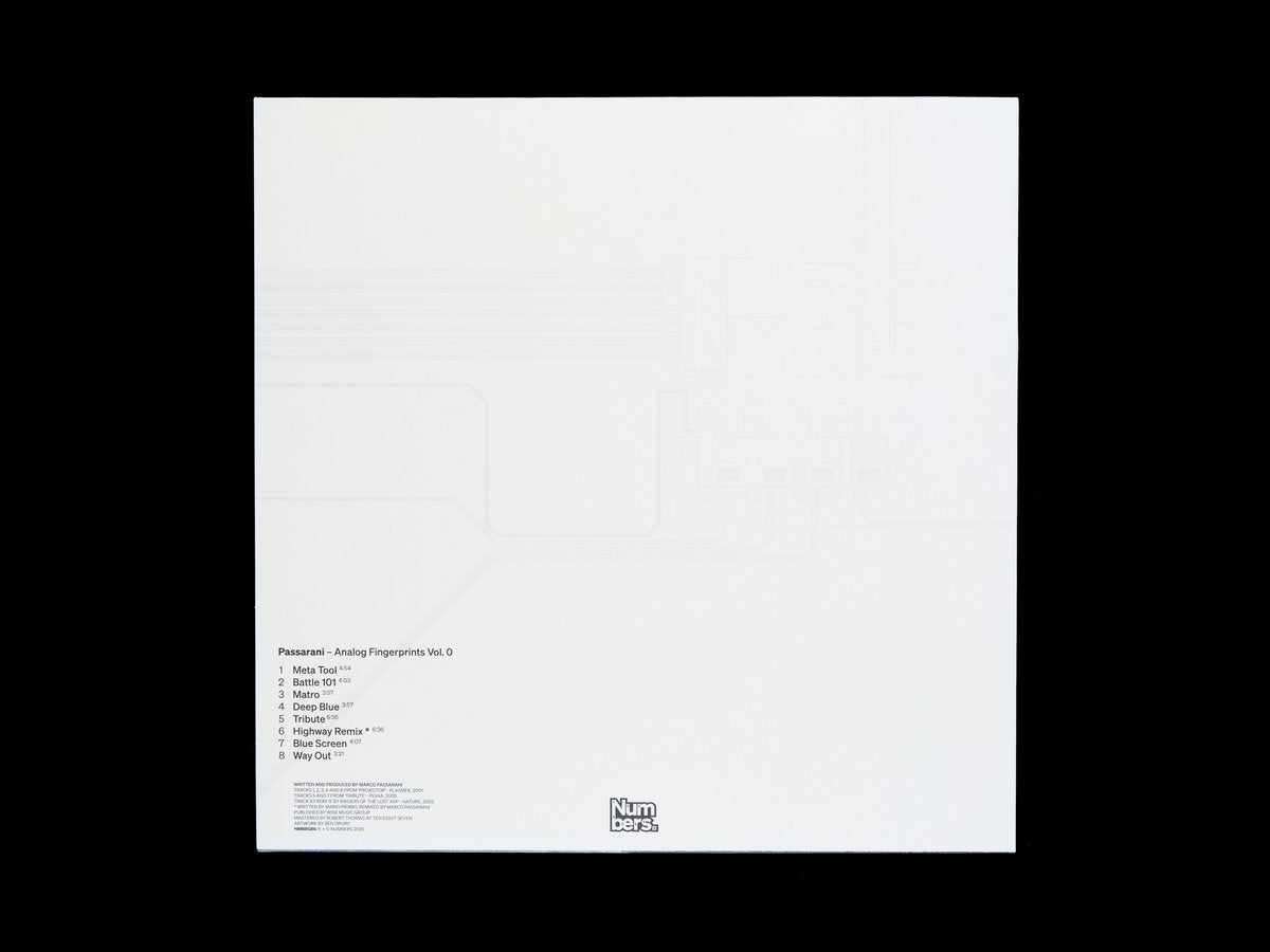 Passarani - Analog Fingerprints Vol. 0 2xLP