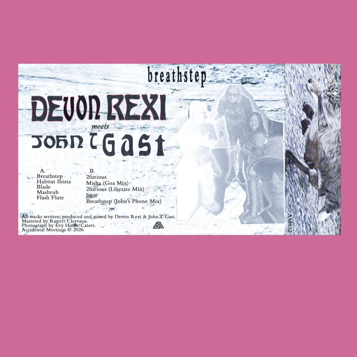 Devon Rexi meets John T. Gast - Breathstep LP (Pre-order)