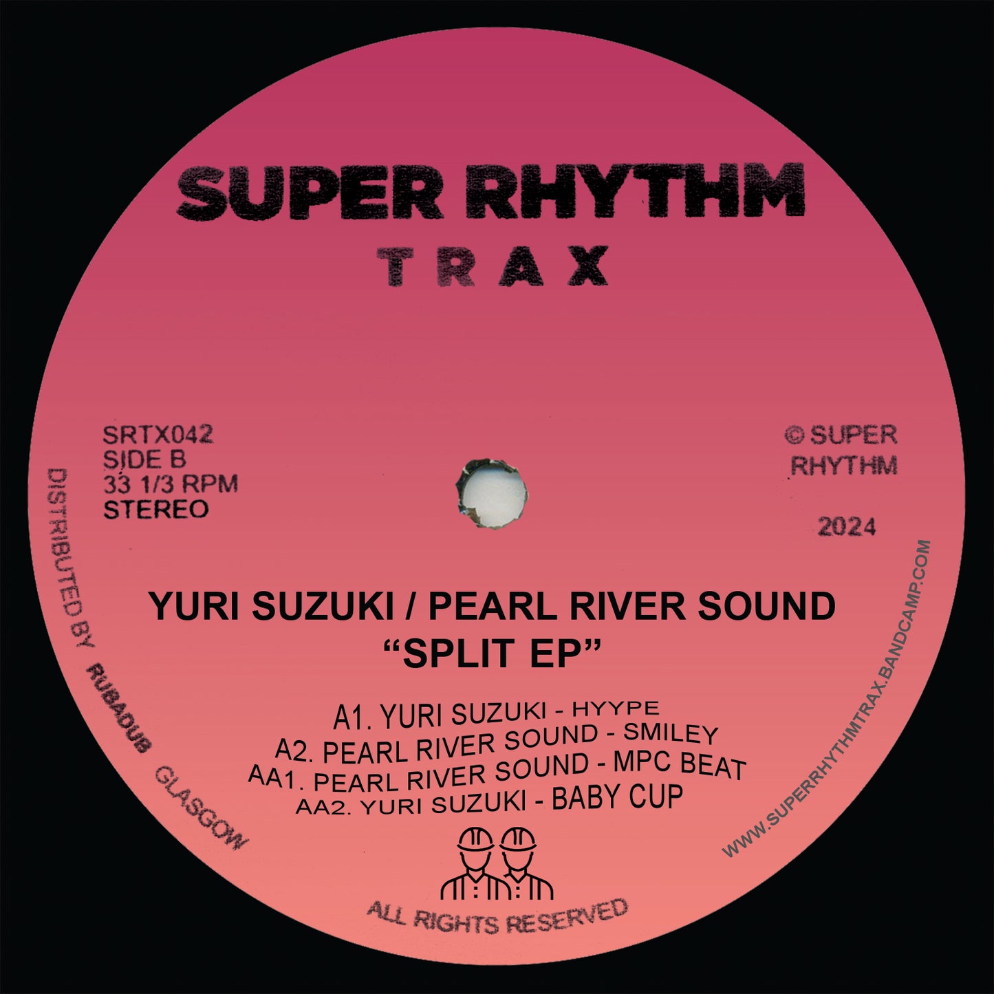Yuri Suzuki & Pearl River Sound - Split EP 12"