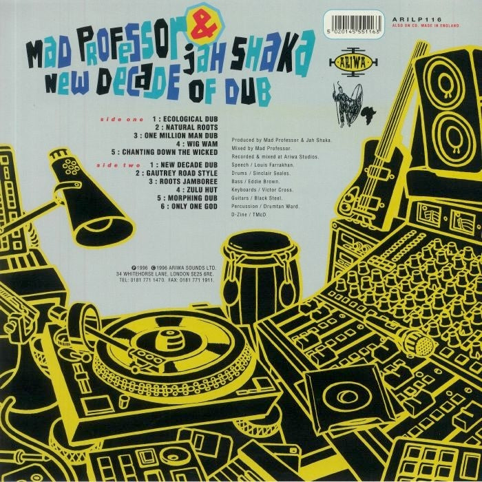 Mad Professor & Jah Shaka - New Decade of Dub LP