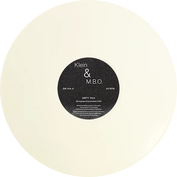 Klein & M.B.O. - Dirty Talk 12"