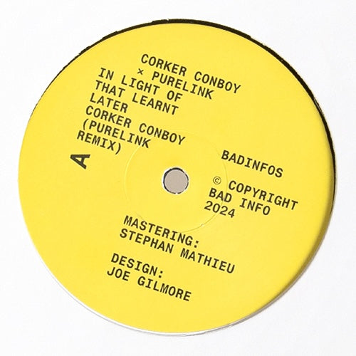 Corker Conboy - Corker Conboy x Purelink 12"
