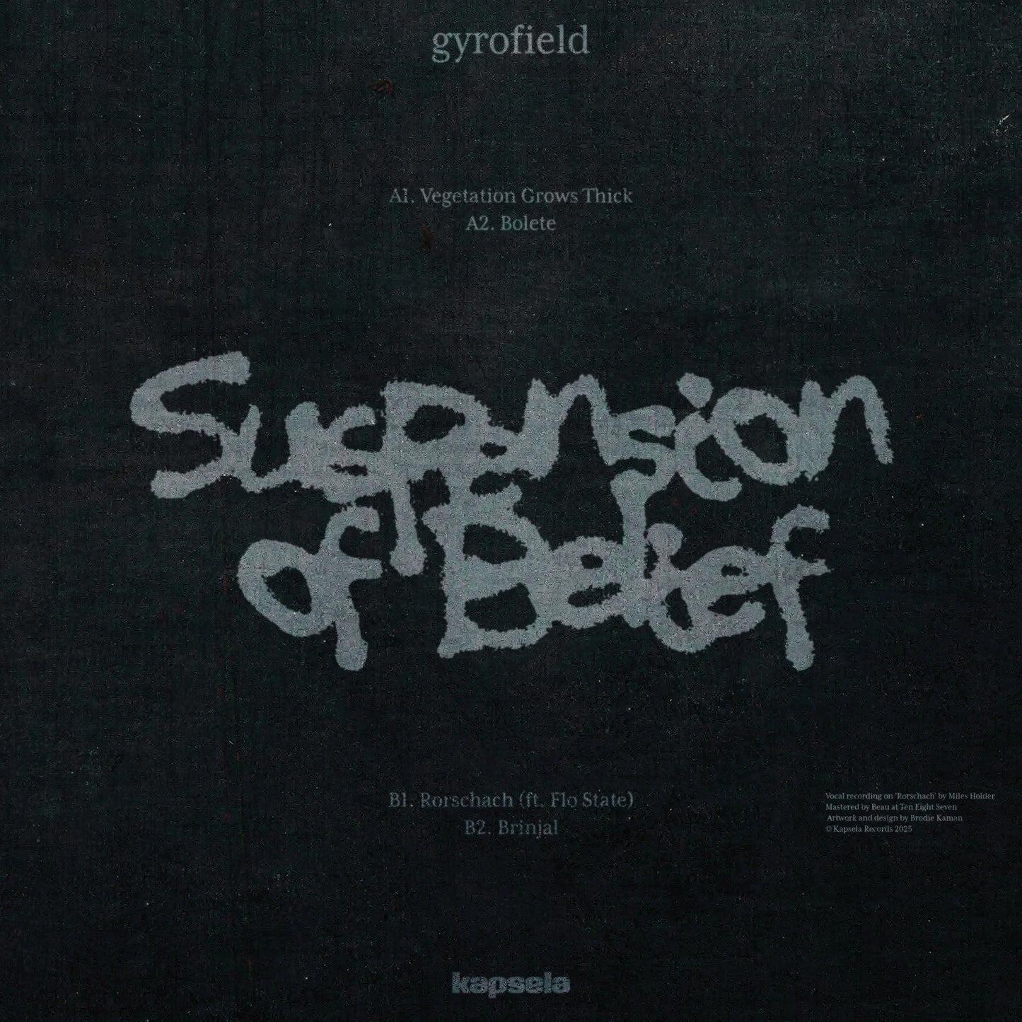 gyrofield - Suspension of Belief 12"