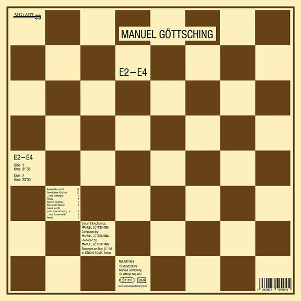Manuel Göttsching - E2-E4 LP (35th Anniversary Edition)