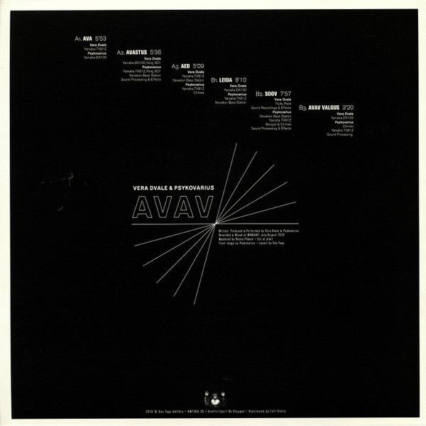 Vera Dvale & Psykovarius - Avav LP