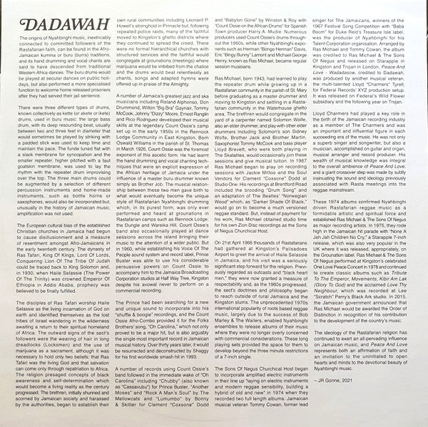 Dadawah - Peace and Love - Wadadasow LP
