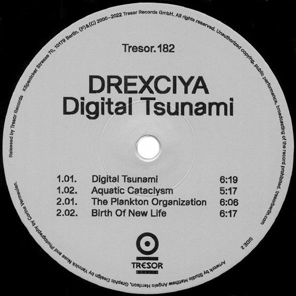 Drexciya - Digital Tsunami 12"