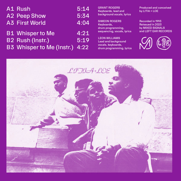 LITIA-LOE - Life Love Dance LP