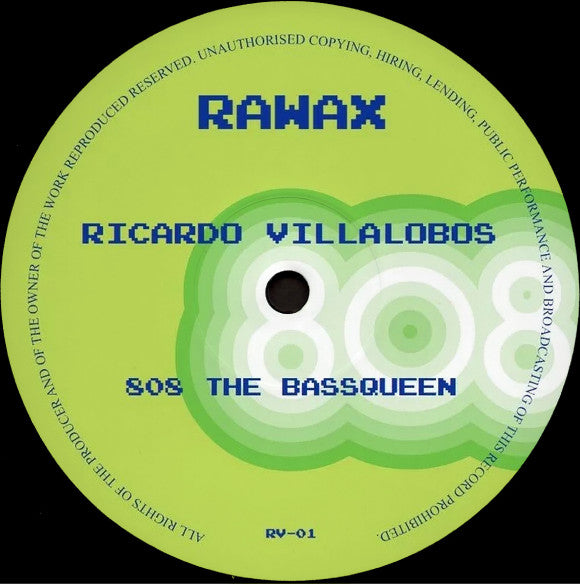 Ricardo Villalobos - 808 The Bassqueen 12"