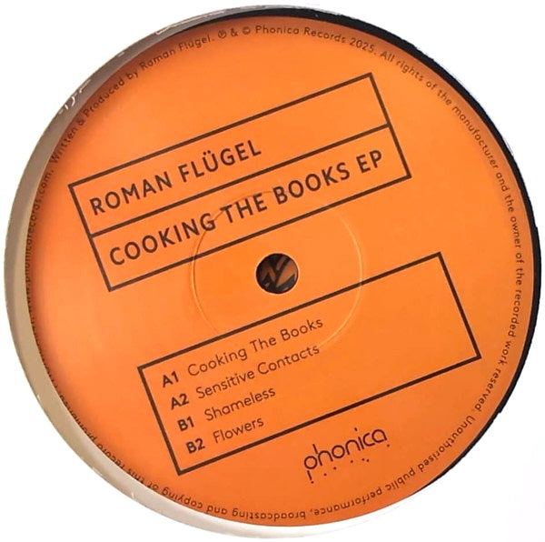 Roman Flügel - Cooking the Books EP 12"