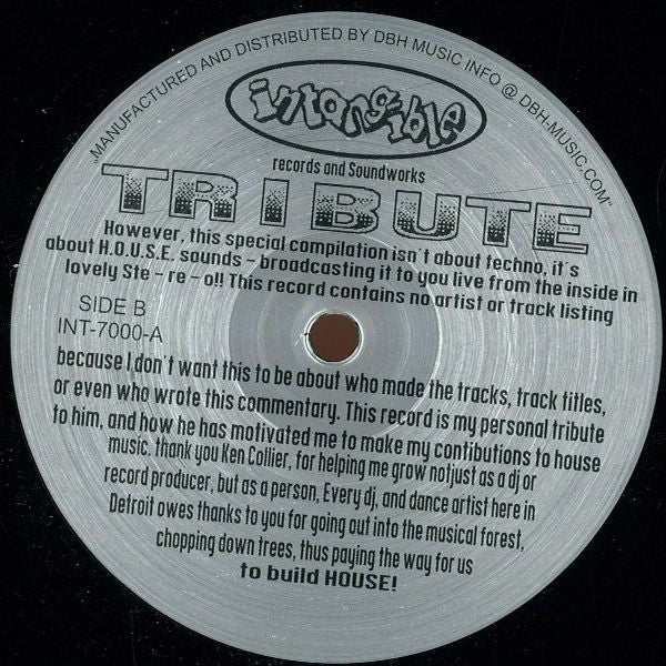 Terrence Parker - Tribute EP 12"
