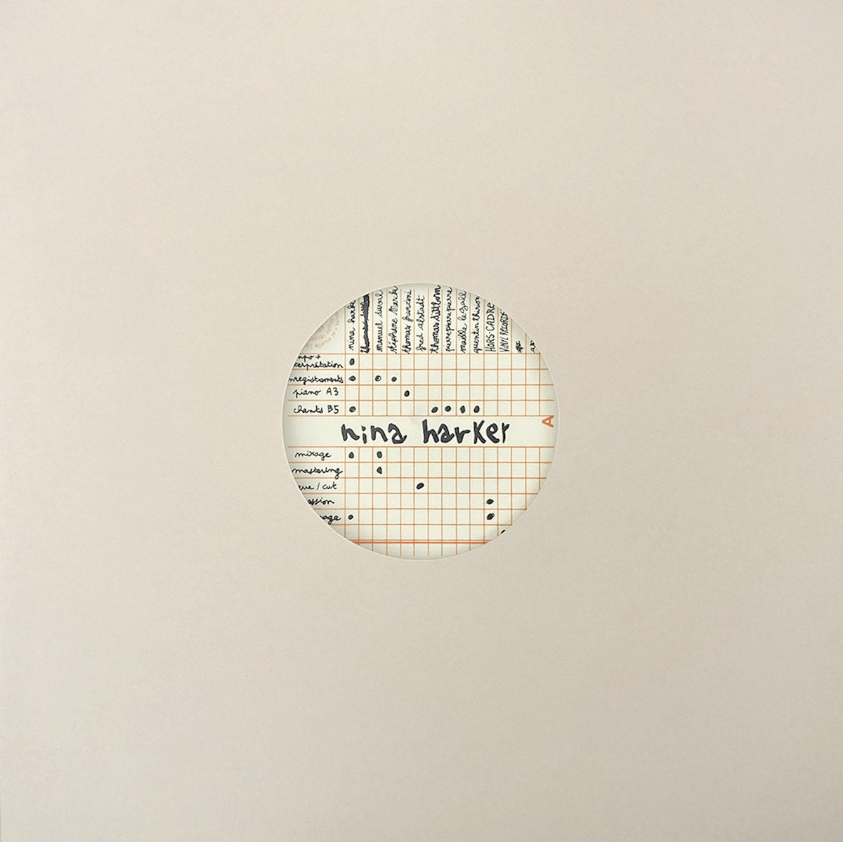 Nina Harker - Nina Harker LP