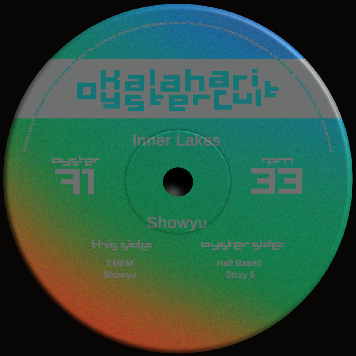 Inner Lakes - Showyu 12"