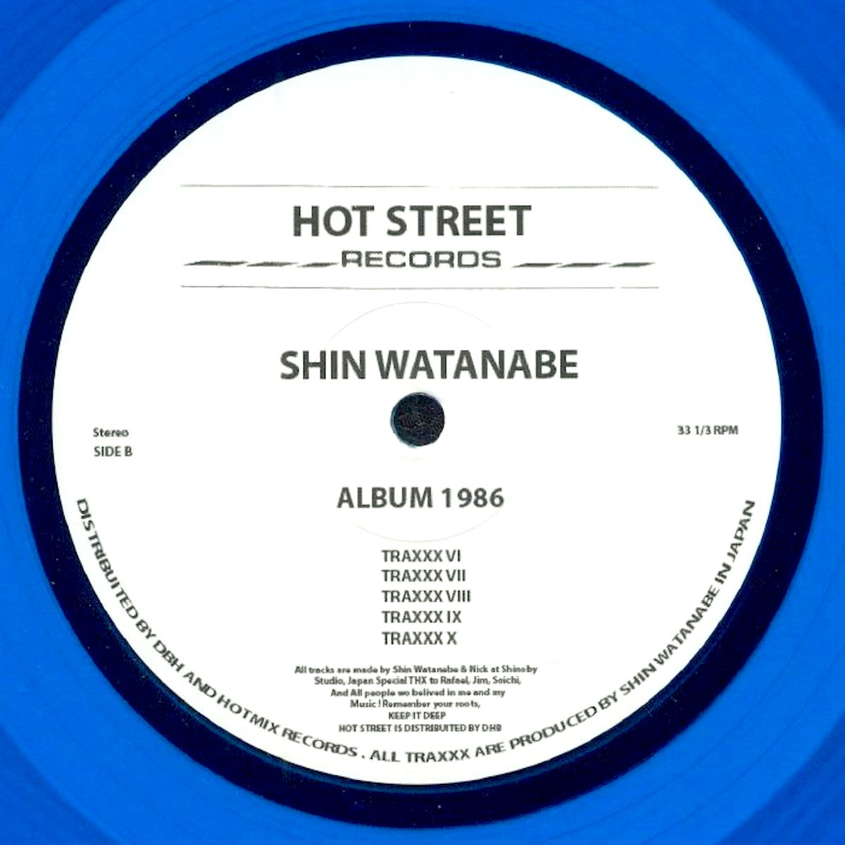 Shin Watanabe - Album 1986 LP