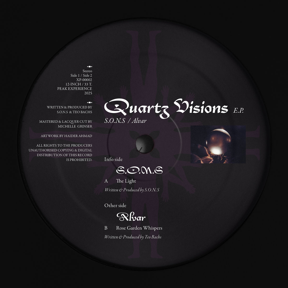 S.O.N.S / Alvar - Quartz Visions 12"