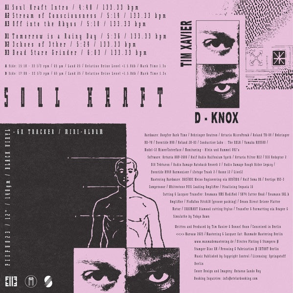 Tim Xavier & D-Knox - Soul Kraft LP (Pre-order)