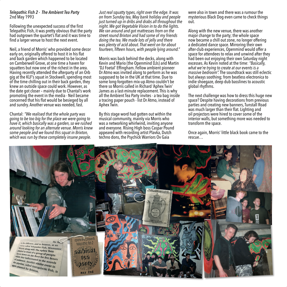 V/A - Telepathic Fish: Trawling the Early 90s Ambient Underground 2xLP (Pre-order)