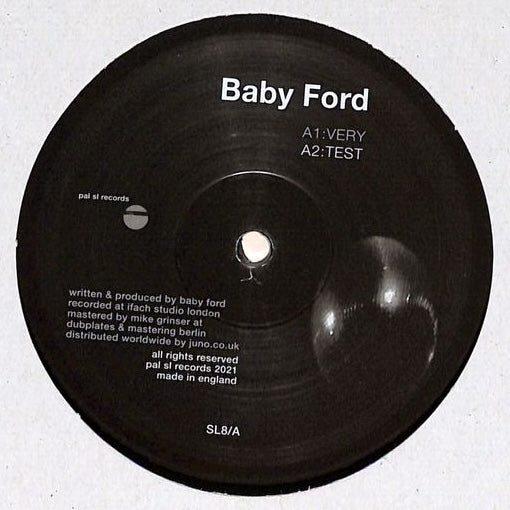 Baby Ford - Very (PAL SL - SL8) 12"