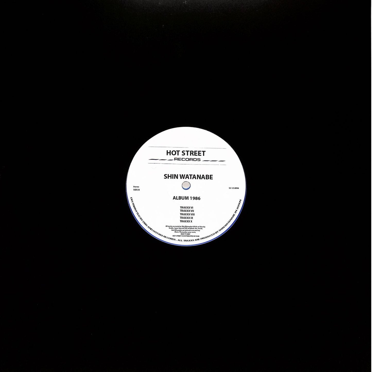 Shin Watanabe - Album 1986 LP