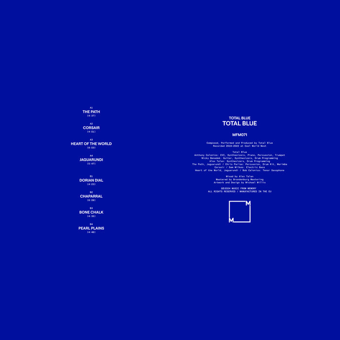 Total Blue - Total Blue LP