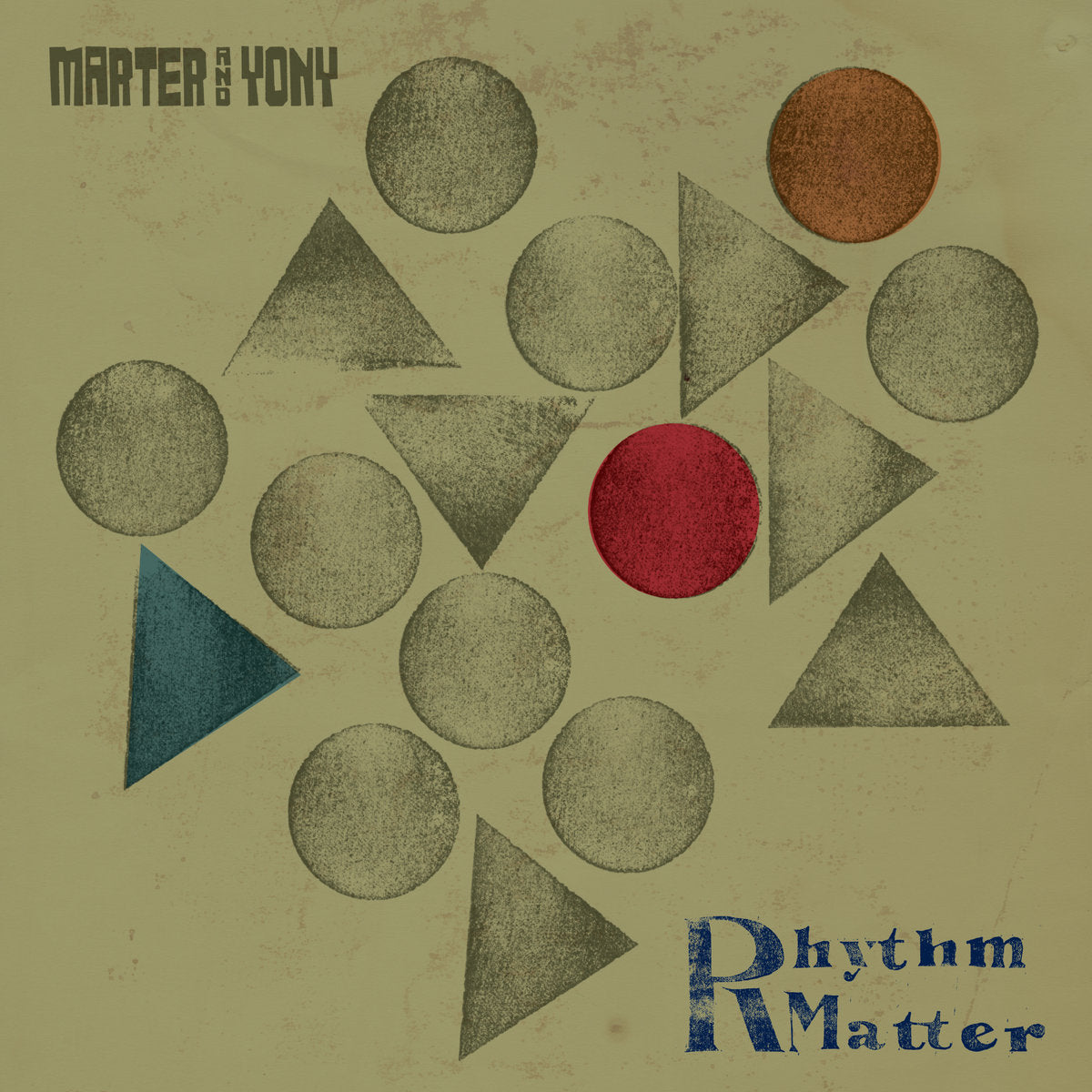 Marter & Yony - Rhythm Matter LP