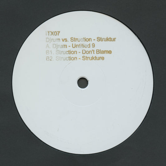 DJRUM vs. Struction - Struktur EP 12"
