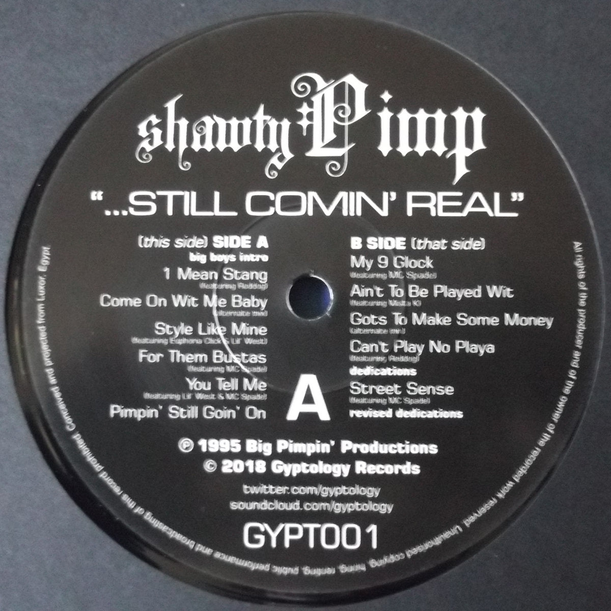 Shawty Pimp - Still Comin' Real LP