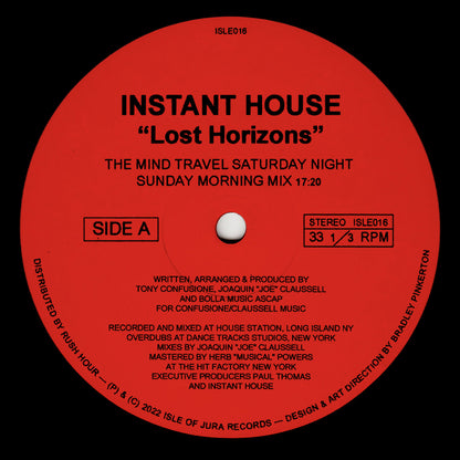Instant House - Lost Horizons 12"