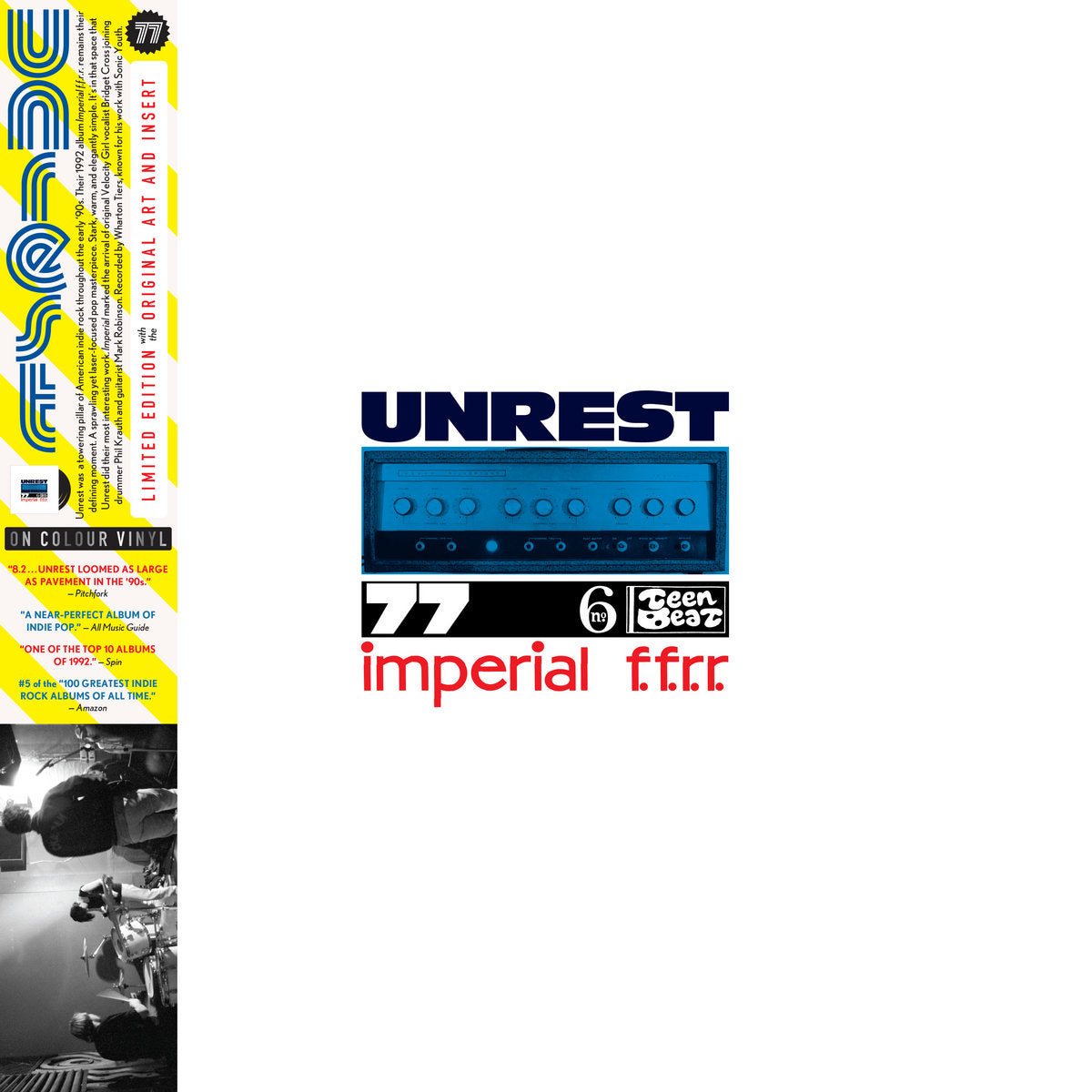 Unrest - Imperial f.f.r.r. - LP